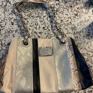 Nicole Miller Snake Skin Should bag